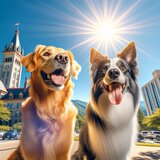 WoofConnect dog boarding Asheville