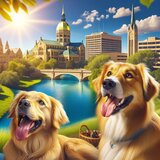 dog boarding South Bend WoofConnect